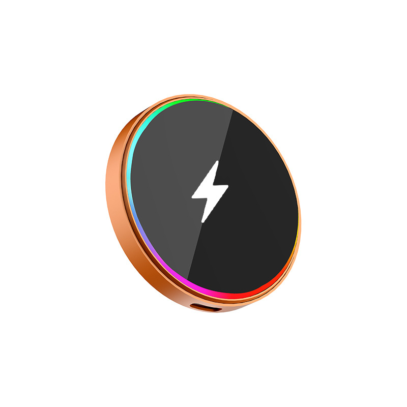 Magnetic Car Mount 15W Wireless Charger 360° Rotation Holder