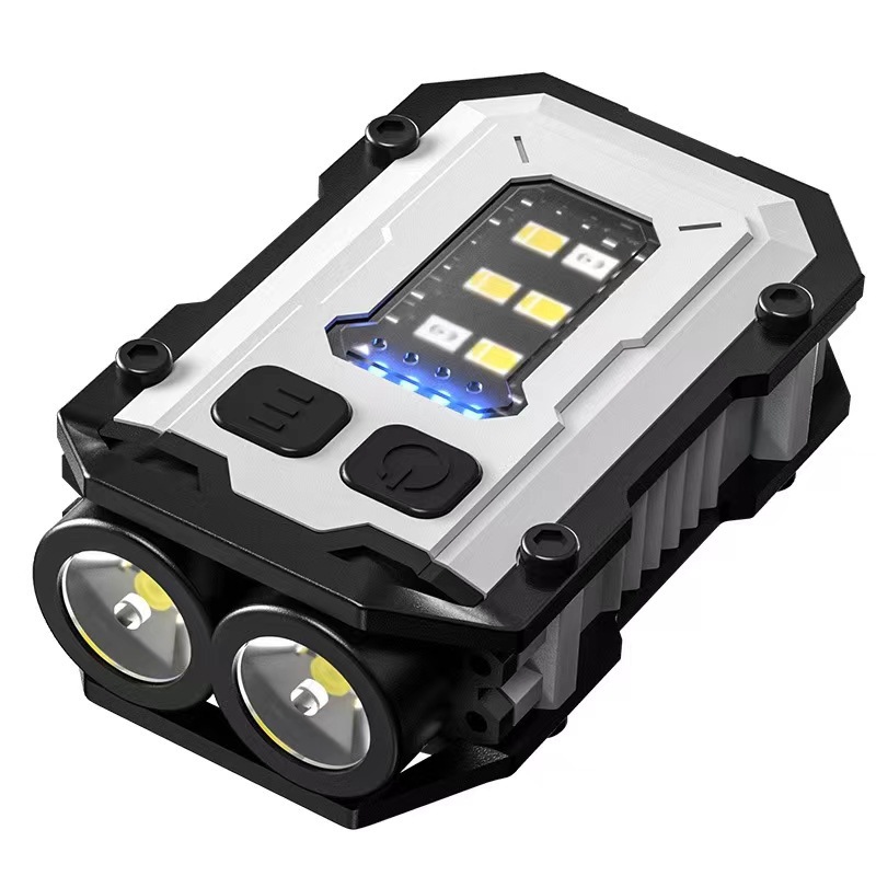 Portable Rechargeable USB Mini Keychain COB Cap Clip Light – Bright Camping & Emergency Lamp