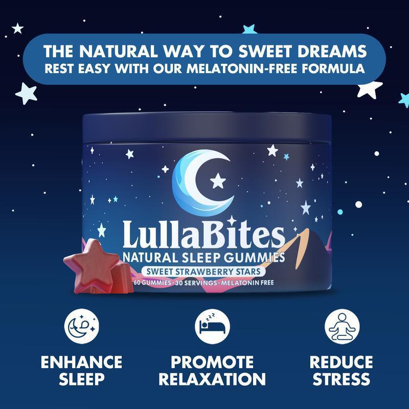 Natural Sleep Melatonin Gummies 60ct – Fall Asleep Faster, Wake Refreshed