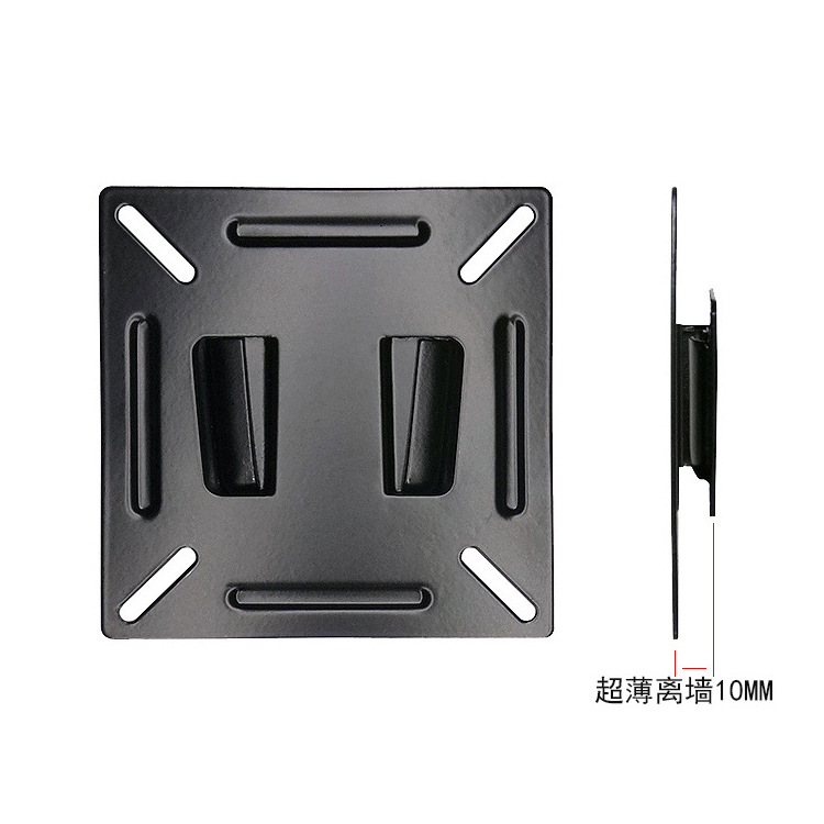 Universal Tilt Monitor Wall Mount for 10–27 Inch LED TVs and Displays