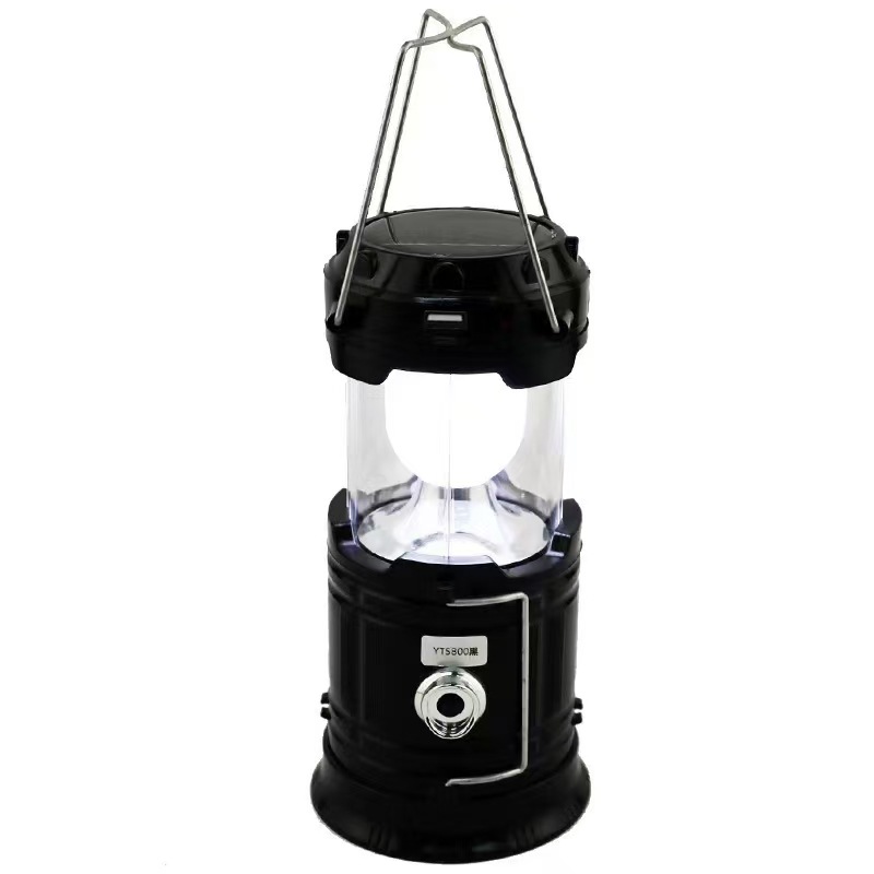 Solar LED Camping Lantern – Bright Rechargeable Outdoor Light