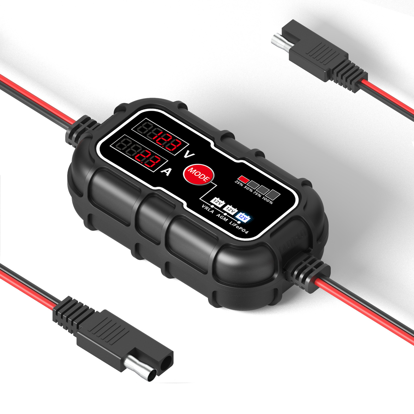 10A 12V MPPT Solar Charge Controller – Smart Battery Regulation for RVs & Off-Grid