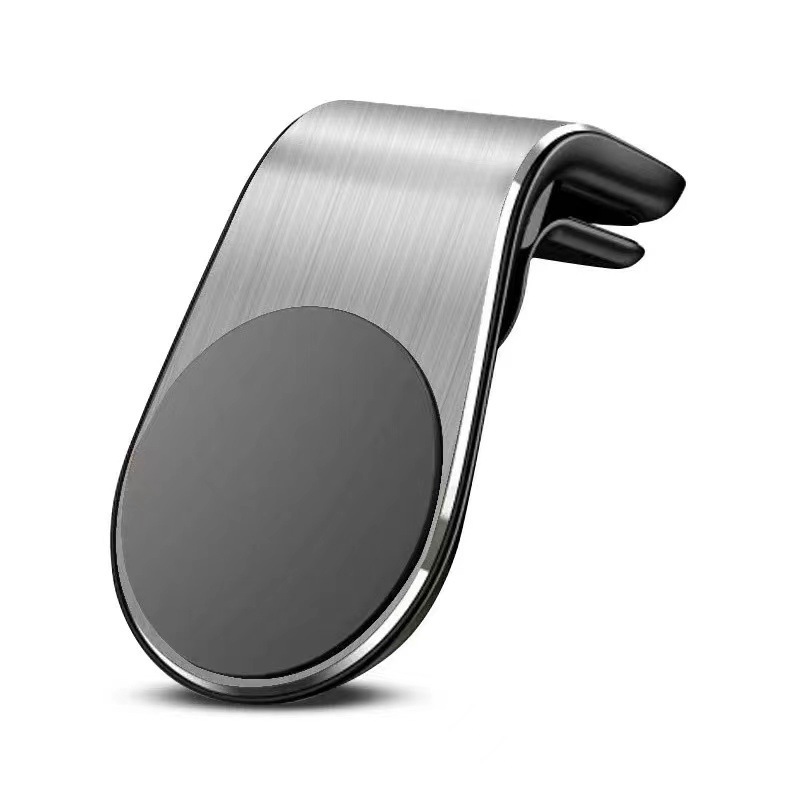 Magnetic Car Phone Holder - Universal Air Vent Mount, One-Hand Grip