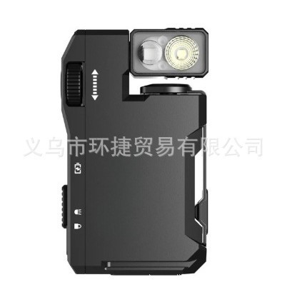 Magnetic Mini EDC Flashlight 400LM Rechargeable Pocket Torch for Camping