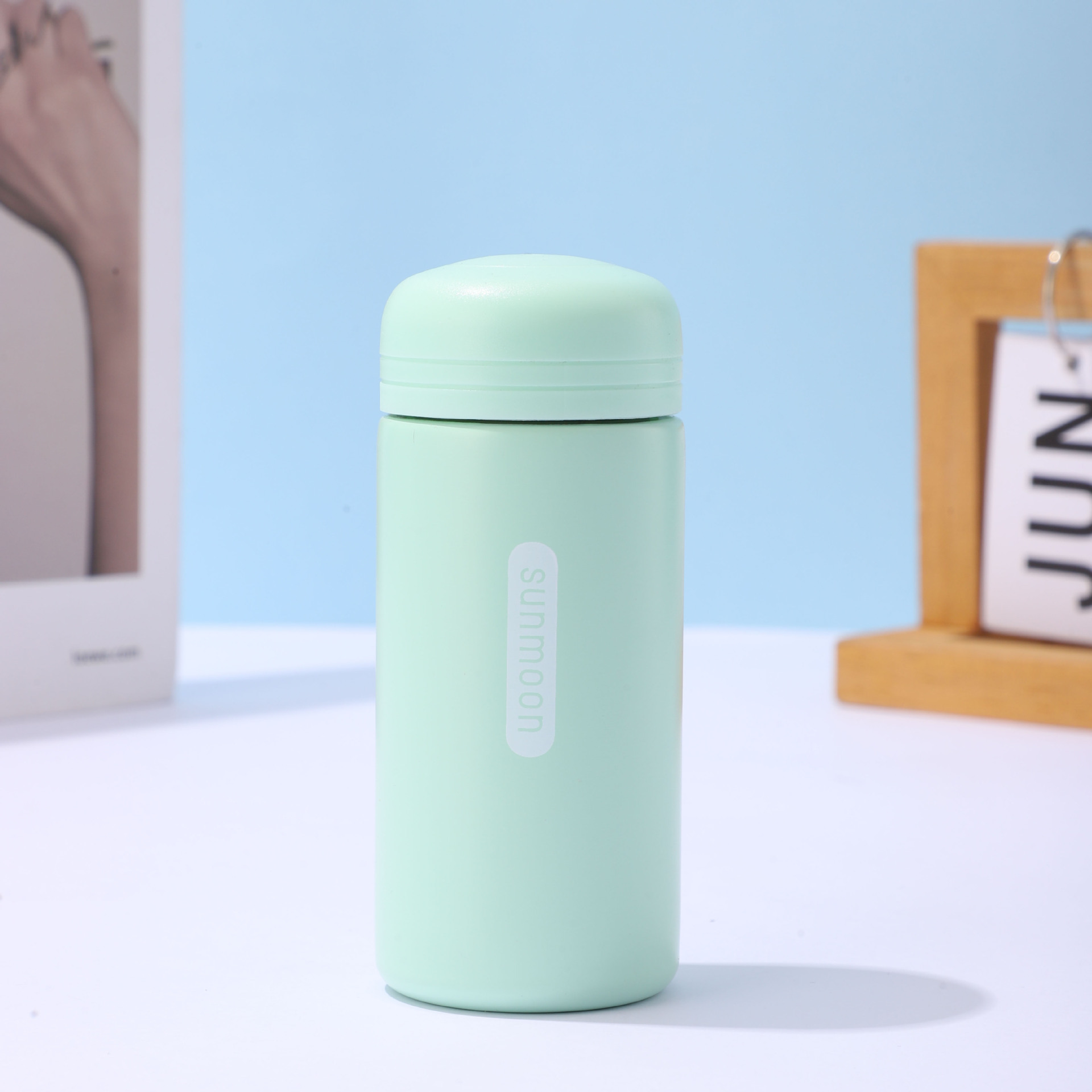 Mini 304 Stainless Steel Pocket Thermos Cup, Compact Travel Insulated Mug