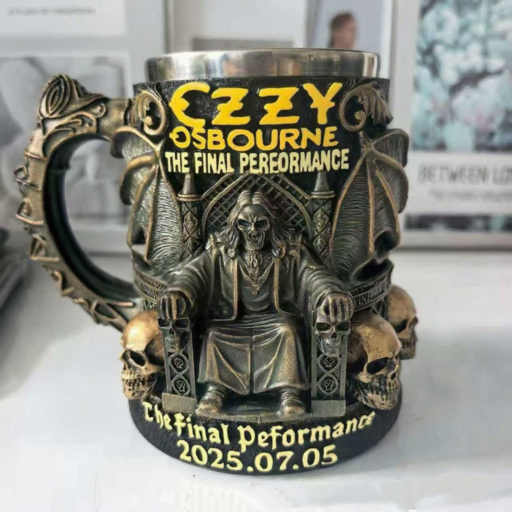 V8 V6 Engine Shape Resin Mug - Creative Novelty Coffee Cup