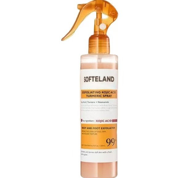 Keratin & Kojic Acid Turmeric Body Spray – Brighten, Smooth & Revive Skin