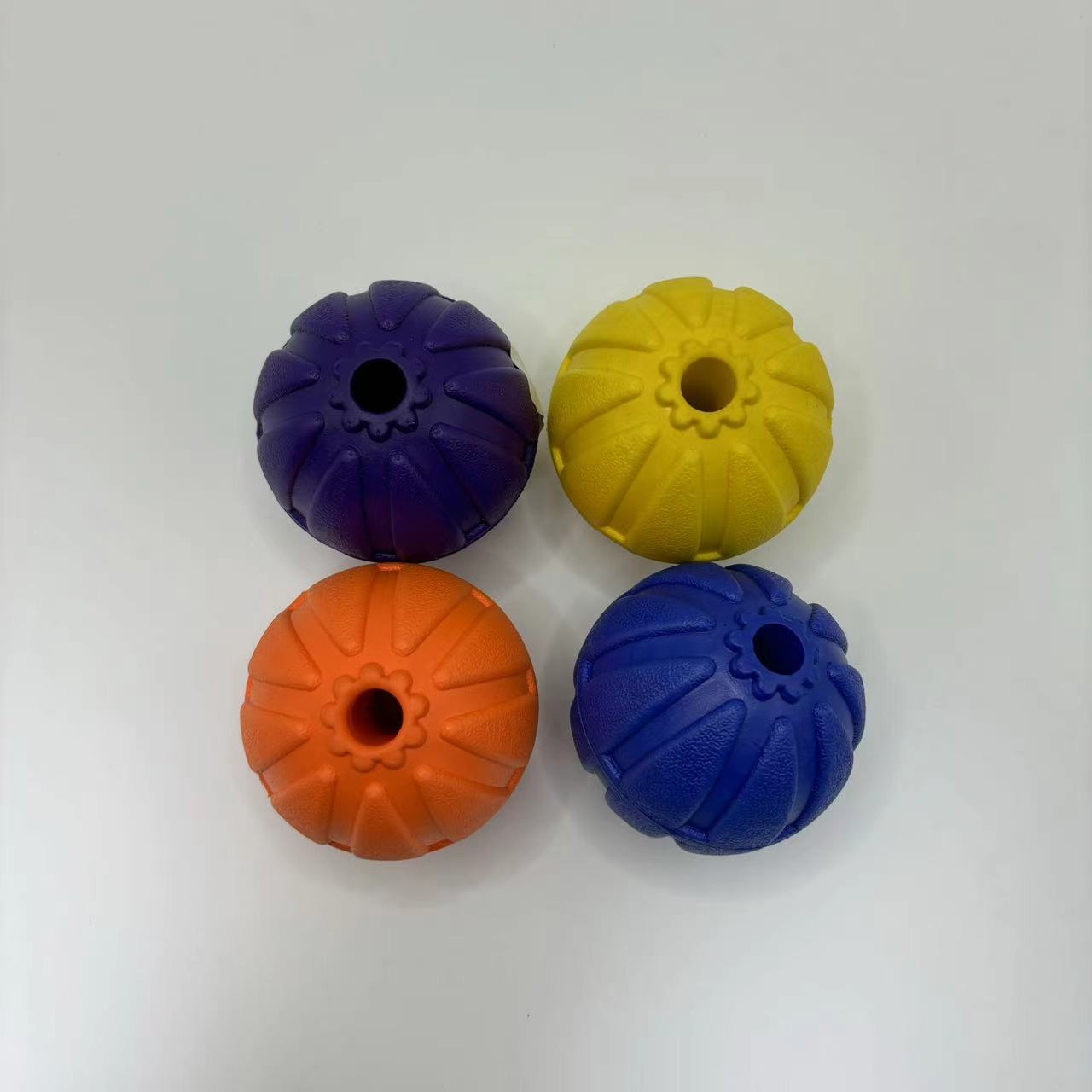 Interactive Dog Frisbee & Chew Ball Toy Set – Fetch, Chase & Chew Fun
