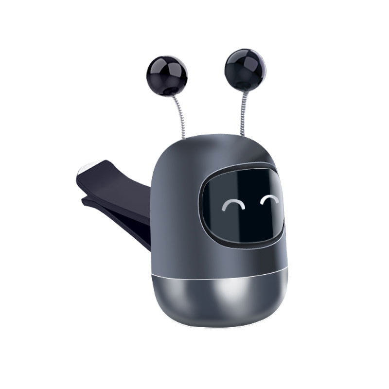 Cute Robot Car Air Freshener Vent Clip – Long-Lasting Solid Scent & Adorable Dashboard Decor